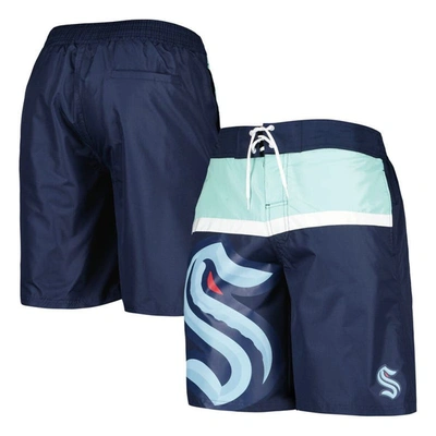 Starter Deep Sea Blue Seattle Kraken Sea Wind Swim Trunks