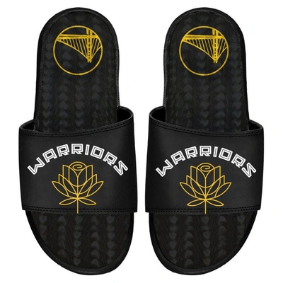 Islide Black Golden State Warriors 2022/23 City Edition Gel Slide Sandals