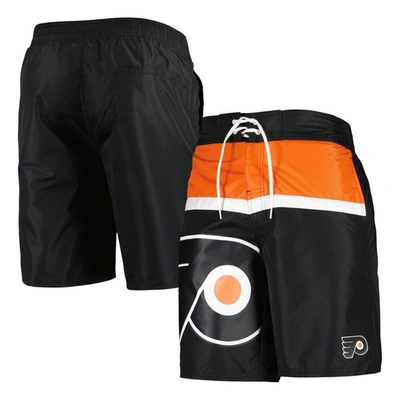 Starter Black Philadelphia Flyers Sea Wind Swim Trunks