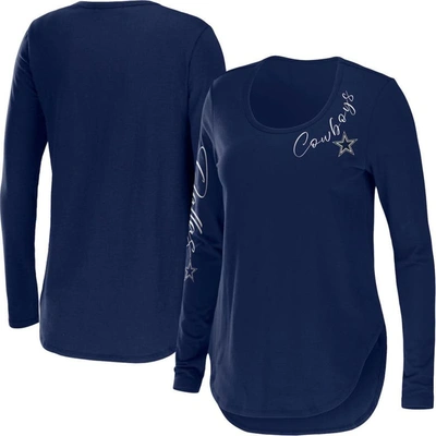 Women's WEAR By Erin Andrews Heathered Gray Dallas Cowboys