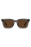 Marc Jacobs 54mm Gradient Square Sunglasses In Grey/ Brown