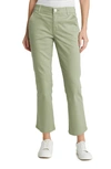 Wit & Wisdom 'ab'solution High Waist Kick Flare Pants In Pistachio