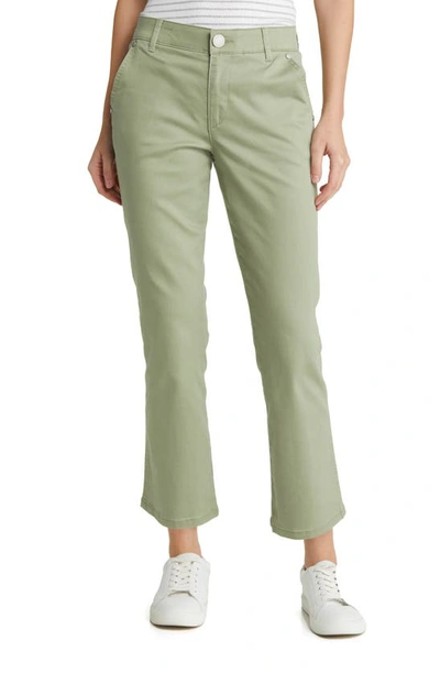 Wit & Wisdom 'ab'solution High Waist Kick Flare Pants In Pistachio