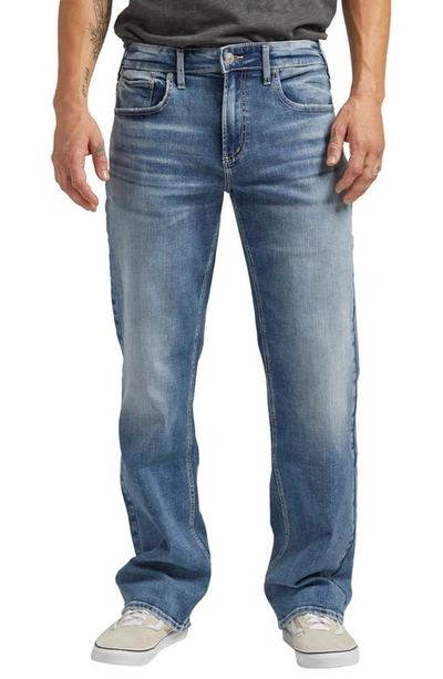 Silver Jeans Co. Gordie Relaxed Stretch Straight Leg Jeans In Indigo