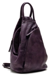 Free People We The Free Soho Convertible Leather Backpack In Weathered Plum