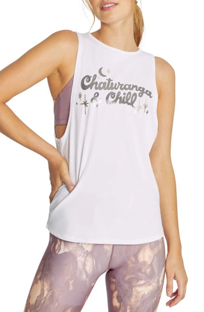 Wildfox Harper Chill Tank In White