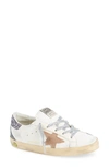 Golden Goose Girl's Super Star I Believe...in Magic Low-top Sneakers, Toddler/kids In White Leather Mul