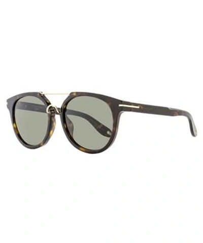 Givenchy 7034/s 54mm Round Sunglasses - Dark Havana