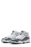 Nike Jordan 6 Rings Sneaker In White/ Cool Grey/ White