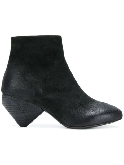Marsèll Cone-heel Ankle Boots In Black