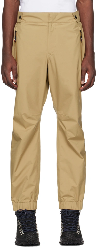 Moncler Beige Lightweight Trousers