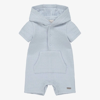 Givenchy Blue 4g Jacquard Hooded Baby Shortie