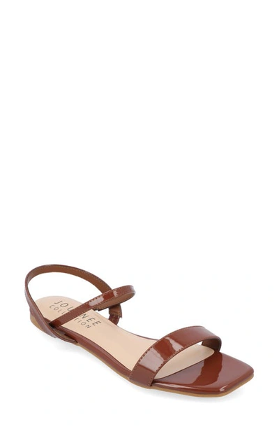 Journee Collection Tru Comfort Karren Sandal In Brown