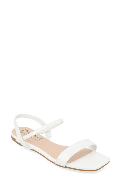 Journee Collection Tru Comfort Karren Sandal In White