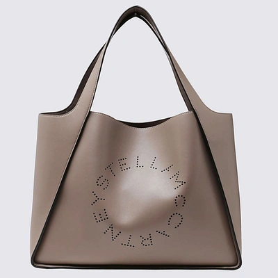 Stella Mccartney Womens Brown Womens Moss Circle Faux Leather Tote Bag