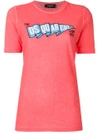 Dsquared2 Logo Printed T-shirt - Pink