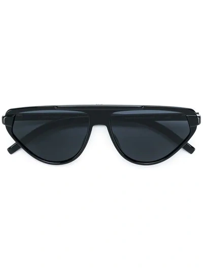 Dior Cat Eye Sunglasses In Black