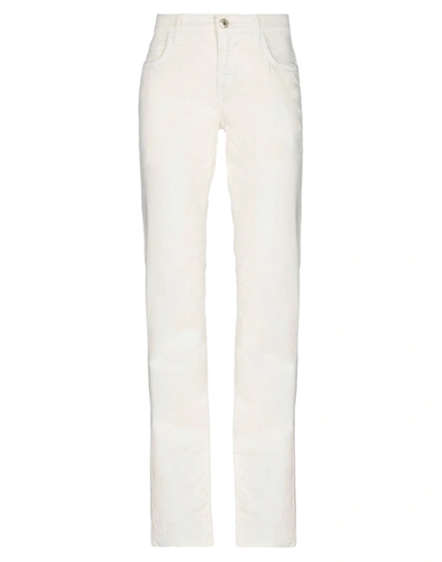 Trussardi Jeans Pants In White