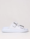 Alexander Mcqueen Flat Sandals  Woman In Lilac