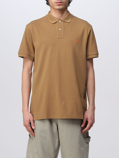 Polo Ralph Lauren Polo Shirt  Men In Beige