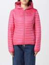Save The Duck Jacket  Woman In Fuchsia