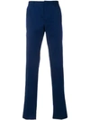 Prada Straight Leg Trousers In Blue