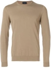 Drumohr Crew Neck Sweater - Brown