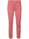 J Brand Cropped Trousers - Red