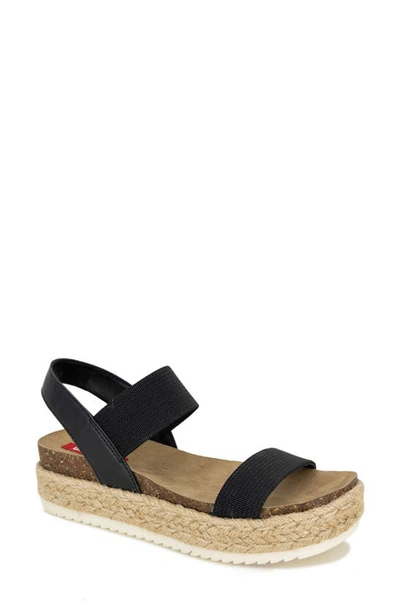 Unionbay Pamela Platform Sandal In Black