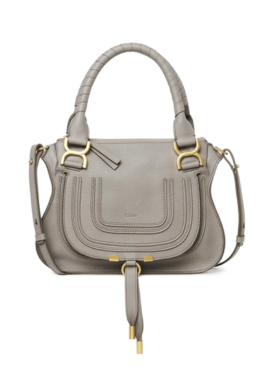 Chloé Marcie Bag In Grey