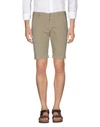Dondup Man Shorts & Bermuda Shorts Dove Grey Size 30 Cotton, Elastane