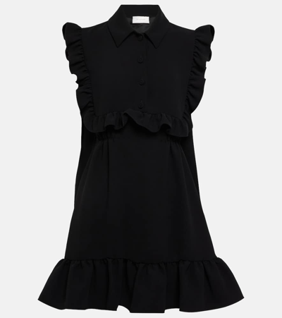 Sportmax Ferito - Sleeveless Short Dress In Nero