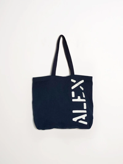 Alex Mill Canvas Tote Bag In Navy