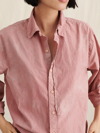 Alex Mill Editions: Natural Dye Shirt In Botanical Pink