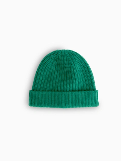 Alex Mill Cashmere Beanie In Kelly Green