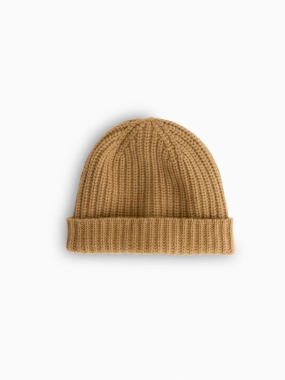 Alex Mill Cashmere Beanie In Light Camel