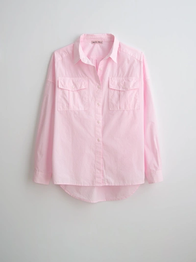Alex Mill Old Keeper Oversized Button-down In Paper Cotton In Light Pink
