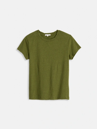 Alex Mill Prospect Tee In Army Green