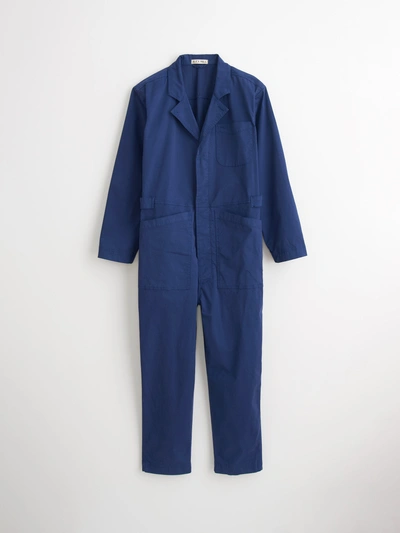 Alex Mill Standard Jumpsuit In Cotton Twill In Dark Navy