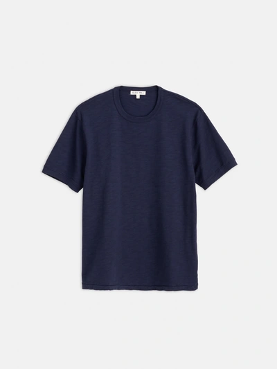 Alex Mill Standard T Shirt In Slub Cotton In Navy