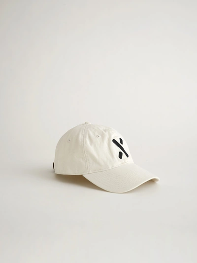 Alex Mill X Canvas Field Cap In White