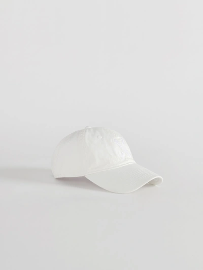 Alex Mill X Canvas Field Cap In White/white