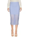 Alexander Wang T 3/4 Length Skirts In Lilac
