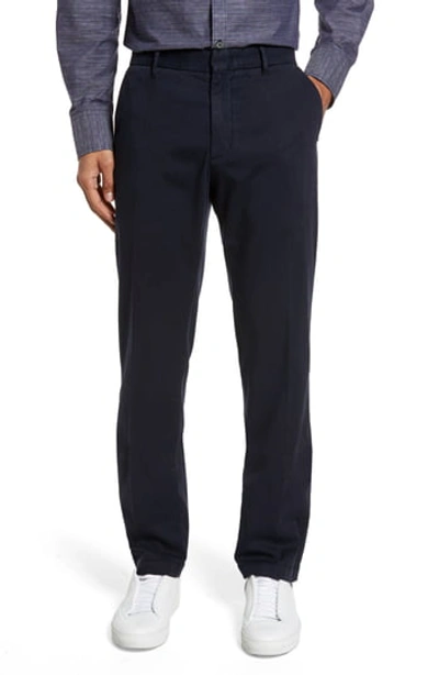 Zachary Prell Aster Straight Fit Pants In Teal