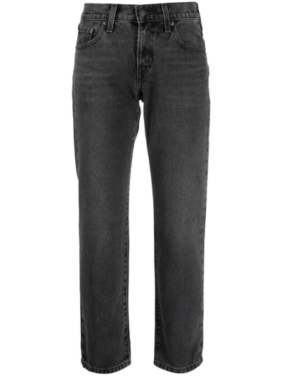 Levi's Levis Womens No Service Middy Straight-leg Mid-rise Jeans In Oxford