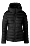 Canada Goose Cypress Packable Hooded Puffer Jacket In Black