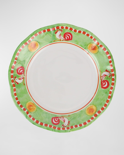 Vietri Melamine Campagna Gallina Salad Plate In Multicolor