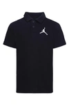 Jordan Boys' Jumpman Logo Pique Polo Shirt - Big Kid In Black