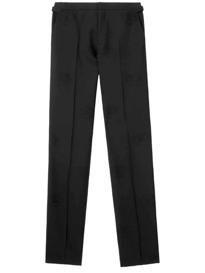 Burberry Men's Turner Ekd Tuxedo Trousers In Black
