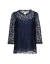 Dolce & Gabbana Blouse In Dark Blue